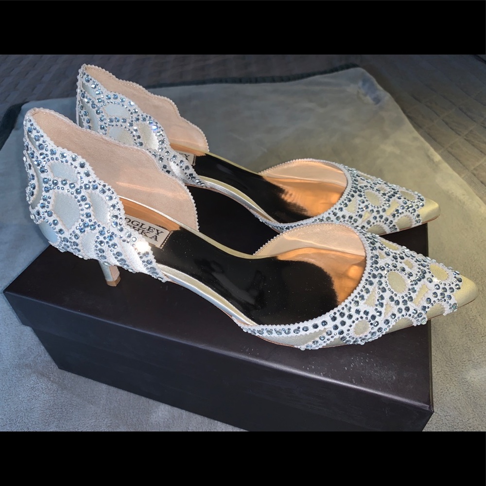 GINNY POINTED TOE D'ORSAY EVENING SHOE